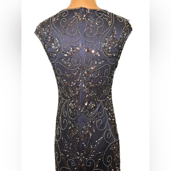 Pisarro Nights navy beaded size 4P - Picture 5 of 12